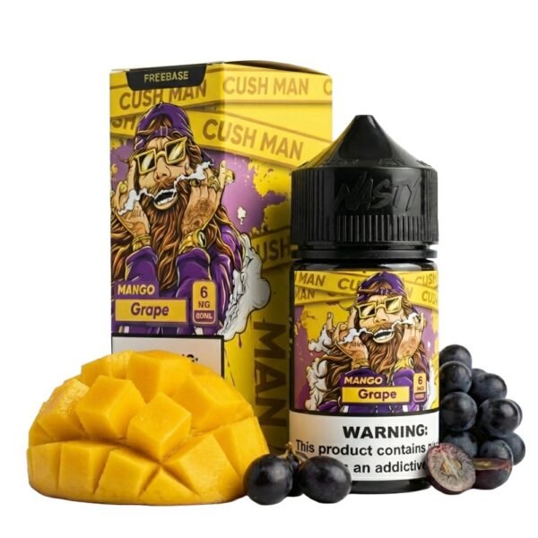 Nasty Cush Man Mango Grape Likit (60ml) 4 nastycushmanmangograp likit