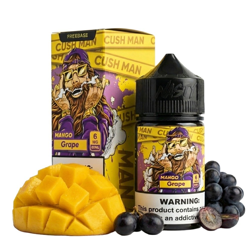 Nasty Cush Man Mango Grape Likit (60ml) 1 nastycushmanmangograp likit